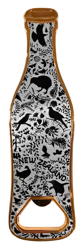 Magnet Bottle Opener - Silhouette Birds Main image
