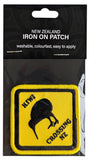 Iron on Patch - Yellow Road Sign