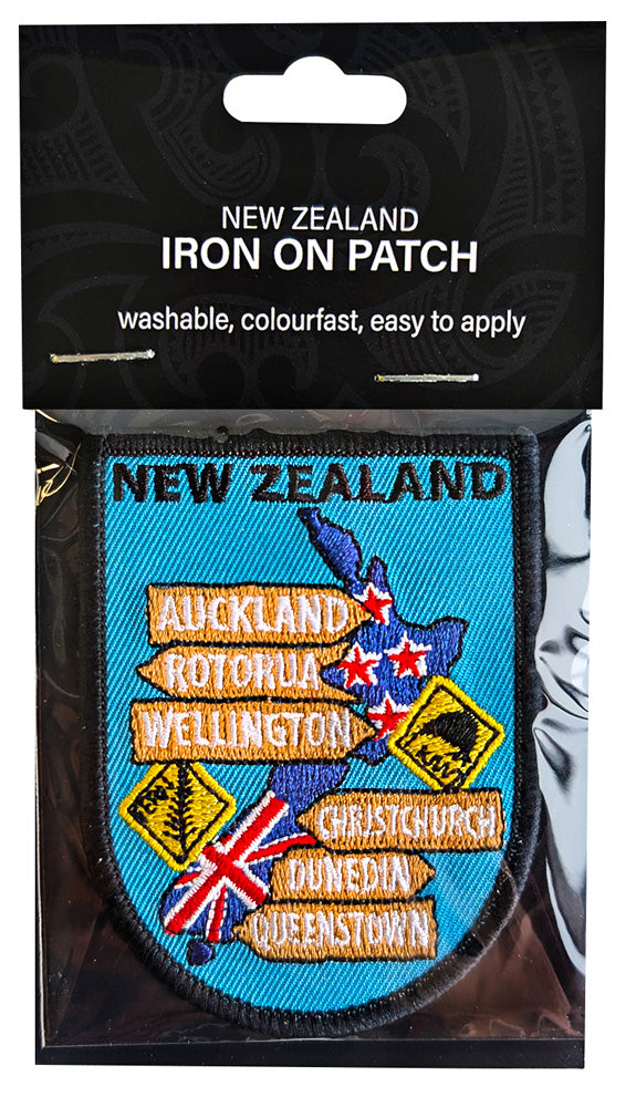 Iron on Patch - NZ Map Main image
