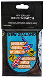 Iron on Patch - NZ Map