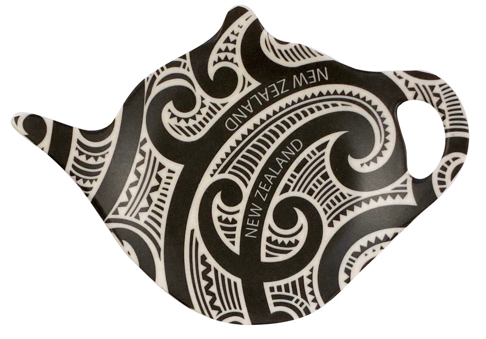 Bamboo Tea Bag Holder - Tattoo Main image