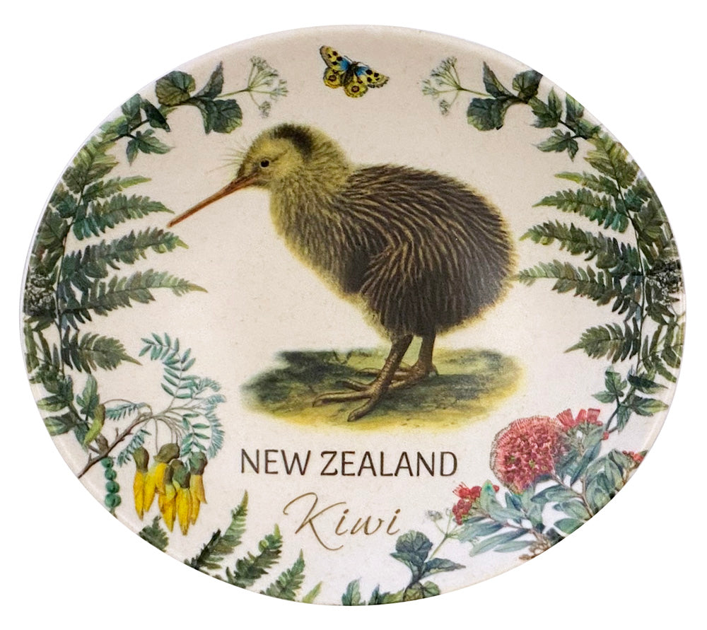 Bamboo Oval Dish - Vintage Kiwi Main image
