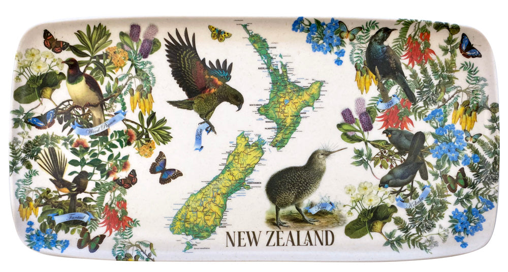 Bamboo Tray - NZ Map Main image