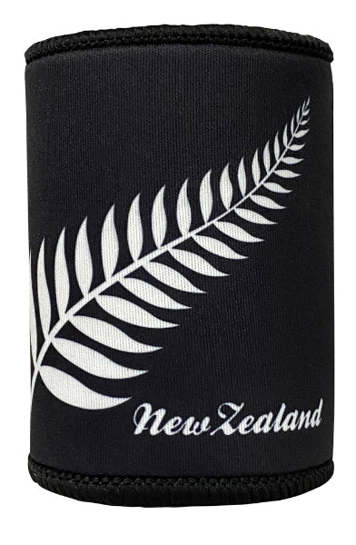 Stubby Can Cooler - Silver Fern