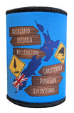 Stubby Can Cooler - Map Signs