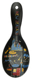 Bamboo Spoon Rest - Sketch Black