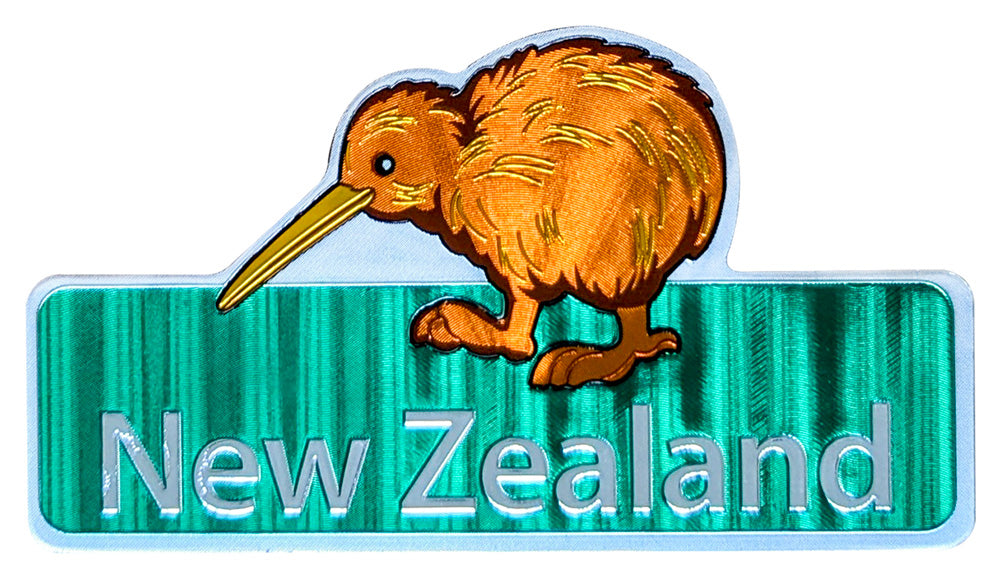 NZ Kiwi Road Sign Magnet Main image