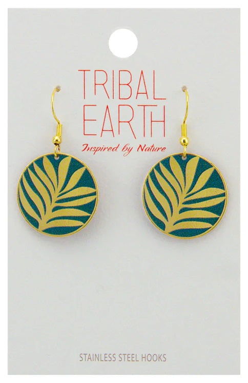 Tribal Earth Earrings Set - Nikau Main image