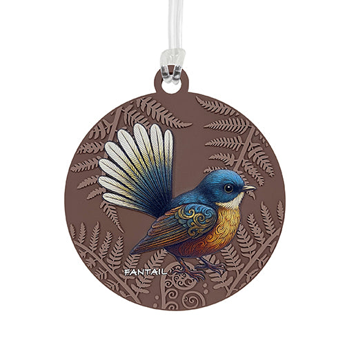 Bag Tag - NZ Nest Fantail Main image