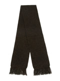Lothlorian Possum & Merino Unisex Scarf, Brown Marl