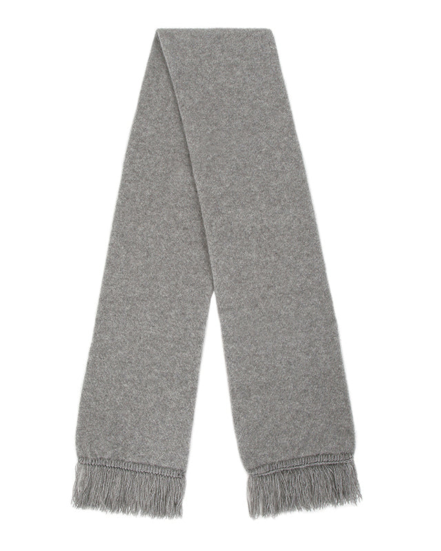 Lothlorian Possum & Merino Unisex Scarf, Silver Main image