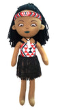 Soft Doll NZ Kapa Haka Girl 40cm