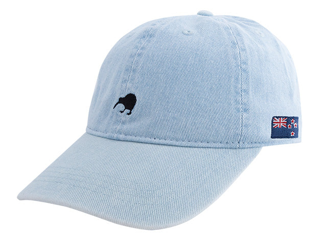 Adults Kiwi Side Flag Denim Cap Main image
