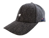 Adults Kiwi Tweed Herringbone Cap