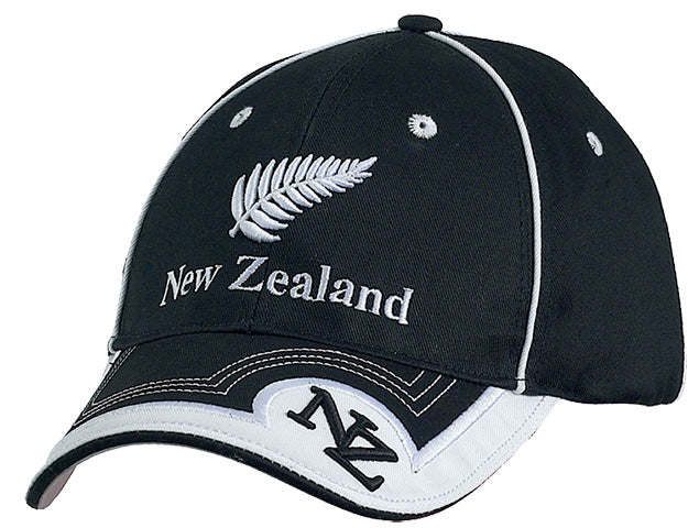 Adults NZ Fern Cap Embroidery Main image