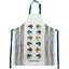 Apron with kiwi bird designs and 'New Zealand' text on a white background