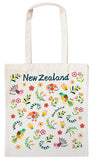 NZ Birds Cotton Tote Bag