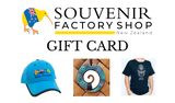 Souvenir Factory Shop Gift Card
