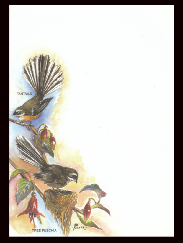Note Pad Fantails - #N4 Main image