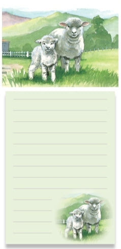 Magnetic Note Pad NZ Sheep- #M2 Main image