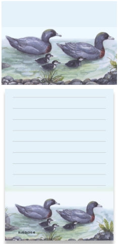 Magnetic Note Pad Blue Ducks - #M7 Main image