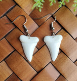 Tooth Bone Carving Earrings - #70E