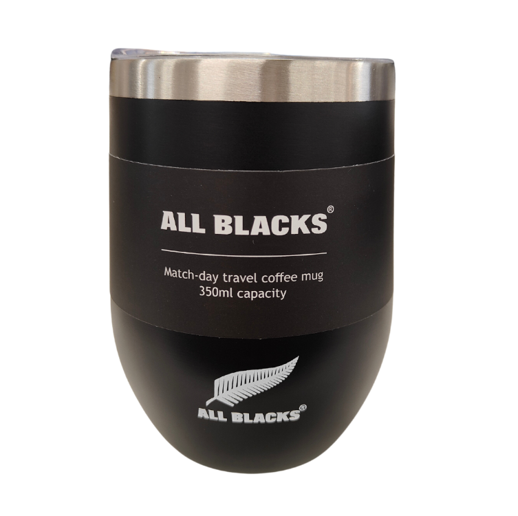 Official All Blacks Coffee Travel Cups - 350ml