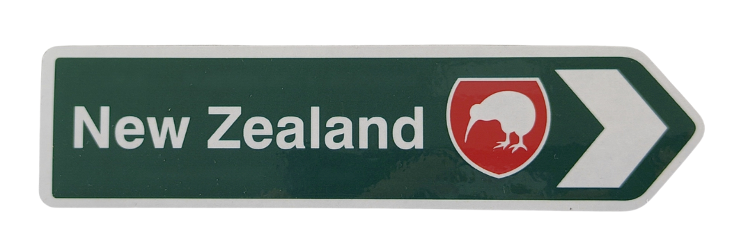 Road Sign Magnet - New Zealand Kiwi Main image