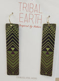 Tribal Earth Earrings Set - Aztec
