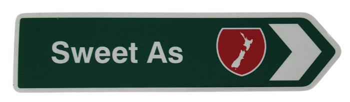 Road Sign Magnet - Sweet As Map Main image