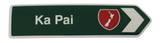 Road Sign Magnet - Ka Pai Map