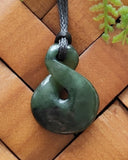 NZ Greenstone Small Twist 24mm #61