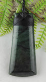NZ Greenstone Large Toki Pendant - 80mm #90A