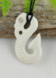 Manaia Bone Carving - 48mm - Carved by Joseph, NZ - #25