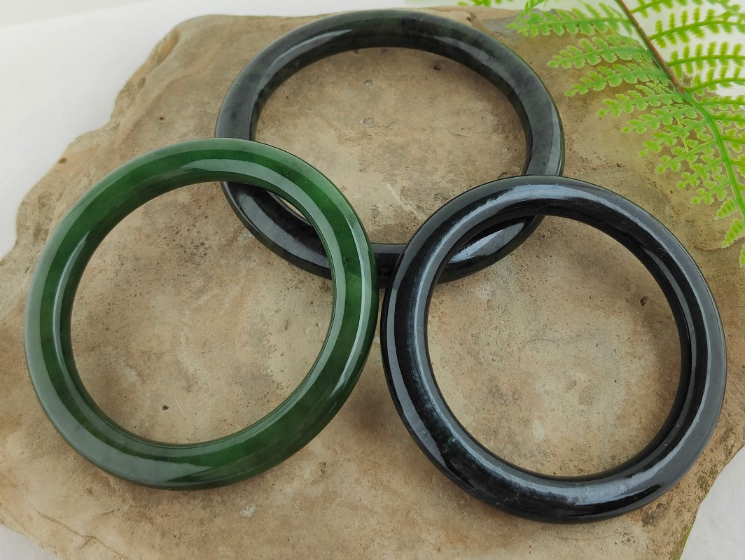 Jade Thin Bangle x1 Main image