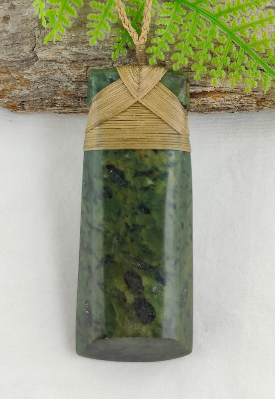 NZ Greenstone Toki - 100mm - Alex Sands #460 Main image
