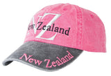 Adults Pink Cap NZ Embroidery