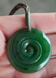 NZ Greenstone Closed Koru - 31mm - Deane Moreton #95