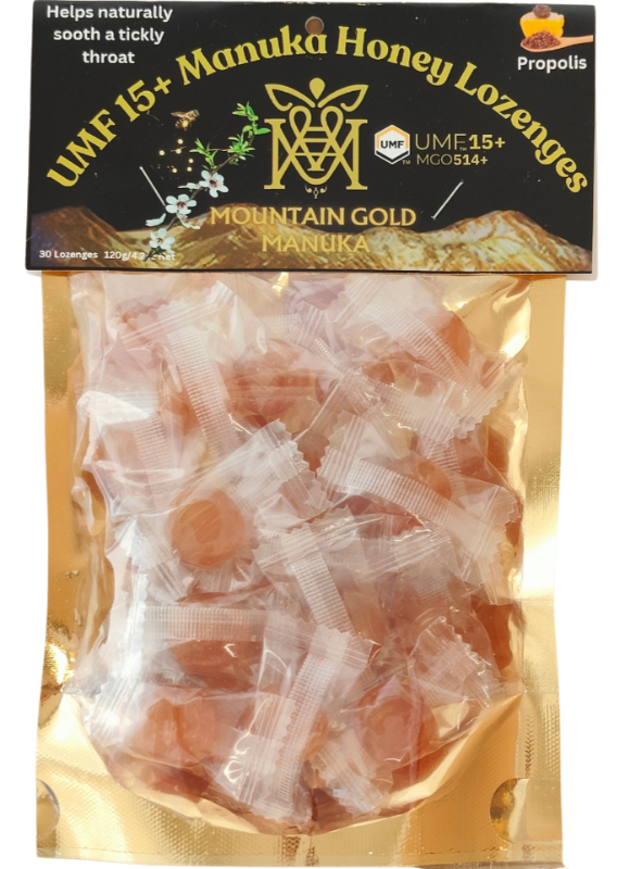 Manuka Honey Lozengers with Propolis - UMF™ 15+/MGO 514 - 120g Main image