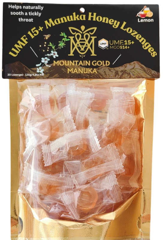 Manuka Honey Lozengers with Lemon - UMF™ 15+/MGO 514 - 120g Main image