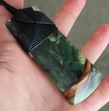 Rimu And Greenstone Toki - NZ Made #538