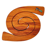 Rimu Wood Coasters - Set Of 2