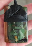 Rimu Greenstone Resin Toki - NZ Made #537