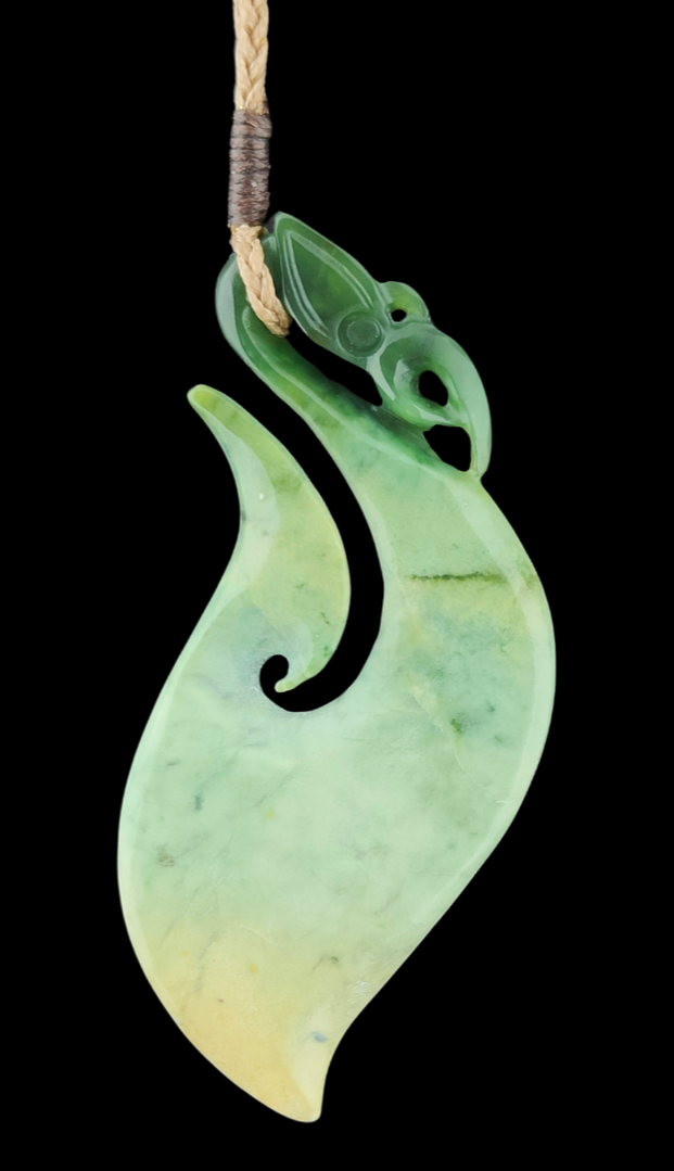 NZ Greenstone Manaia - 71mm - Deane Moreton #106 Main image