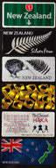 6 Pack Foil NZ Icons Magnets