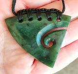 NZ Greenstone Koru Design 40mm #38