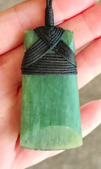 NZ Greenstone Toki Carving - 57mm - #63A