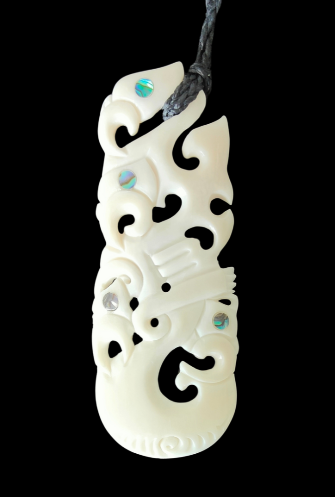 Bone Manaia Carving - #19 Main image