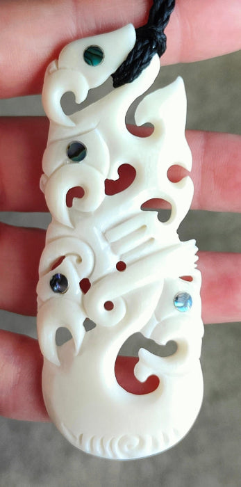 Bone Manaia Carving - #19 Secondary image