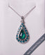 Paua Teardrop Necklace #2